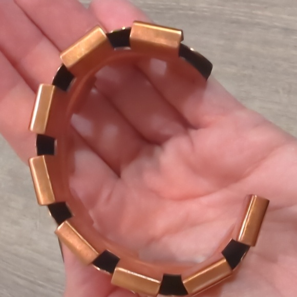 Vintage *Rare* Renoir Entr'acte Design Copper Cuff - Picture 10 of 12